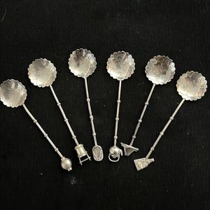 Antique 950 Sterling Silver Spoons!